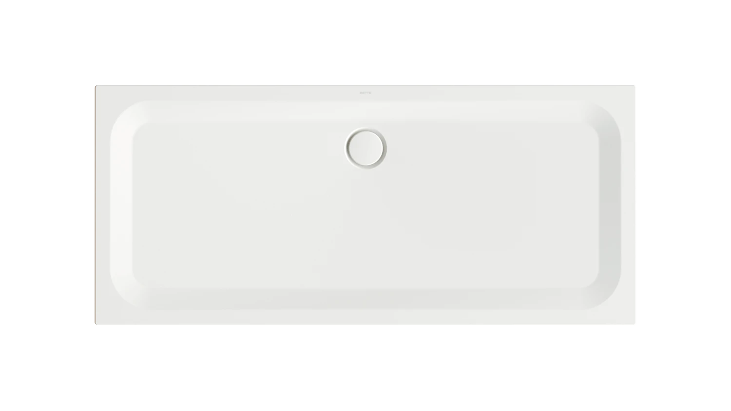 Bette rechteck Duschwanne „BetteUltra“ 180 × 80 cm in Snow