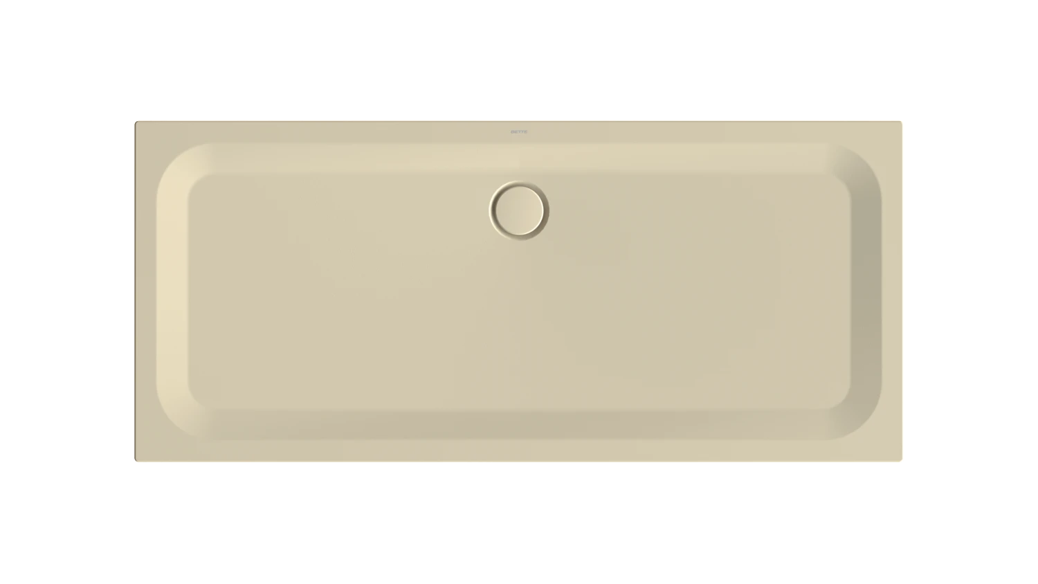Bette rechteck Duschwanne „BetteUltra“ 180 × 80 cm in Cream