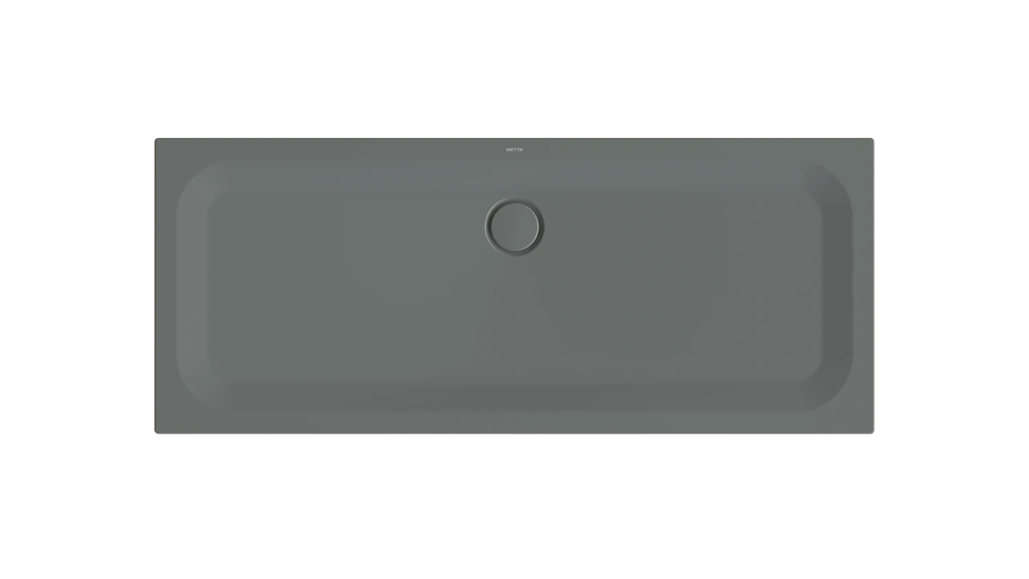 Bette rechteck Duschwanne „BetteUltra“ 170 × 70 cm in Smoke
