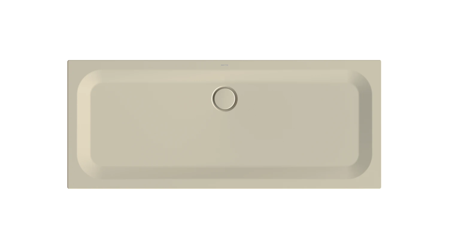 Bette rechteck Duschwanne „BetteUltra“ 170 × 70 cm in Beige
