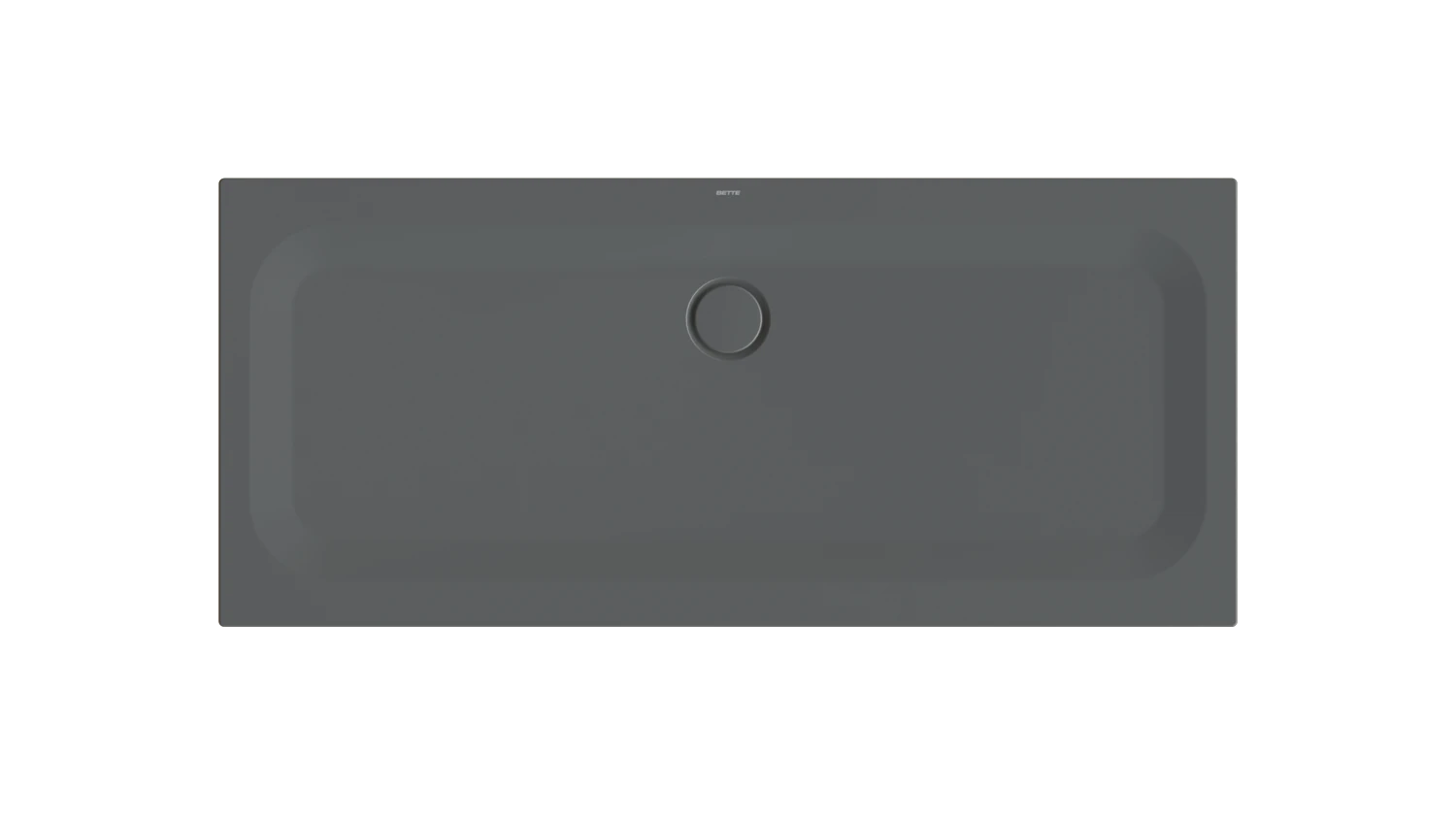 Bette rechteck Duschwanne „BetteUltra“ 170 × 75 cm in Raven