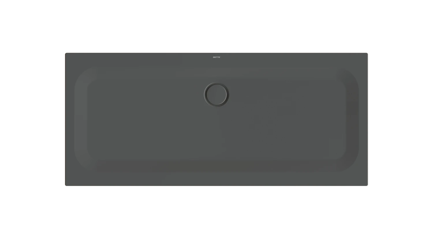Bette rechteck Duschwanne „BetteUltra“ 170 × 75 cm in Slate