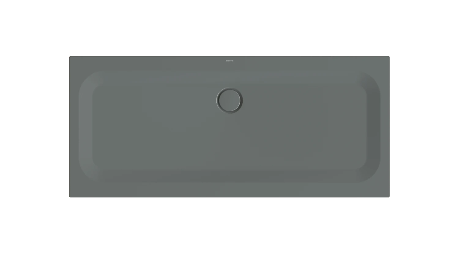 Bette rechteck Duschwanne „BetteUltra“ 170 × 75 cm in Smoke