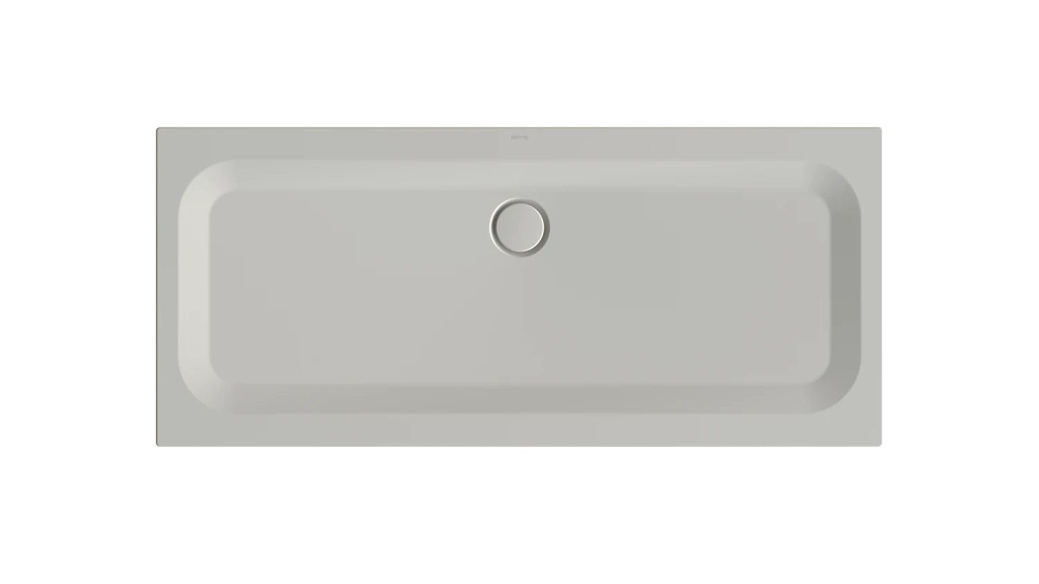 Bette rechteck Duschwanne „BetteUltra“ 170 × 75 cm in Silver