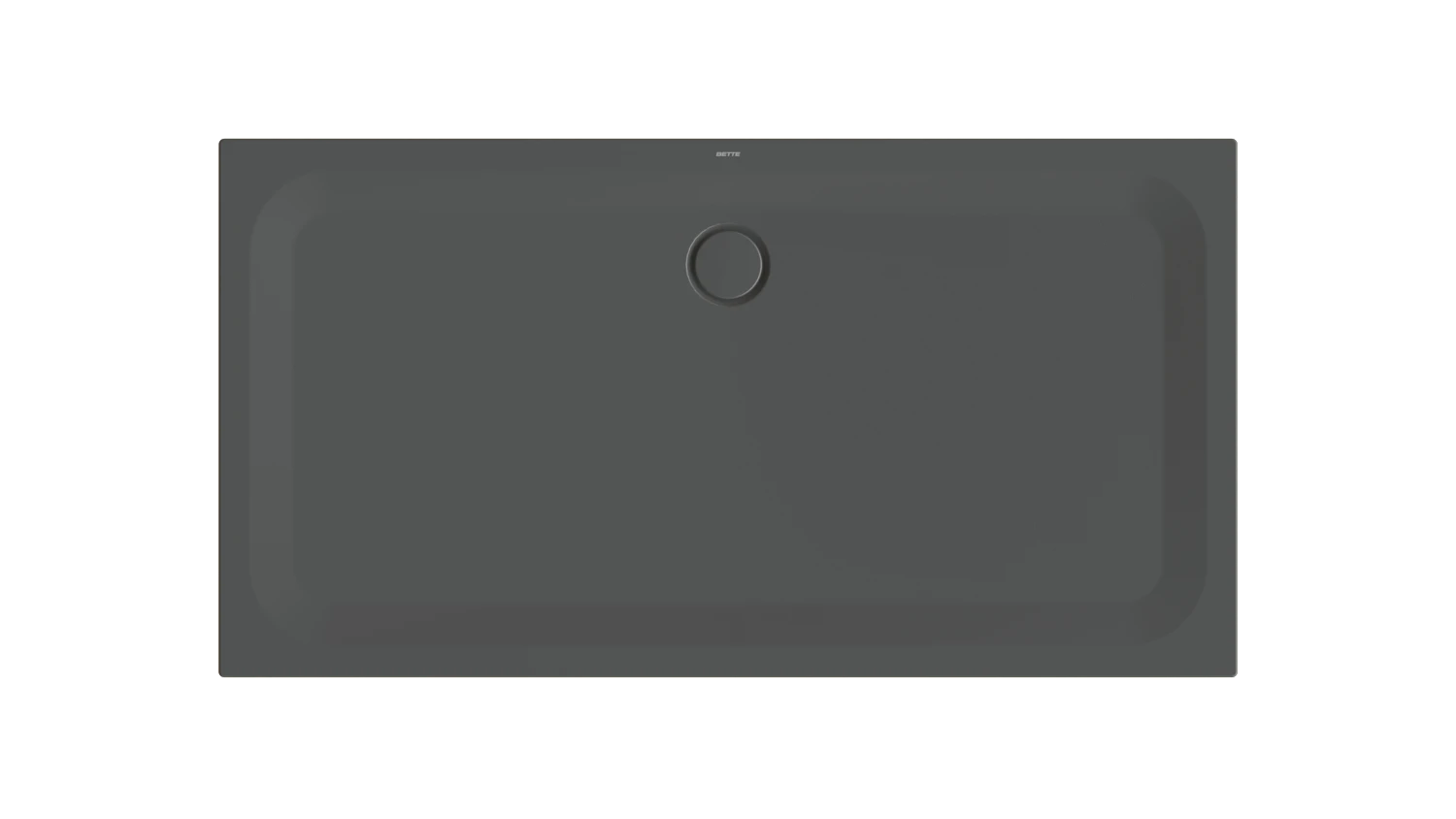 Bette rechteck Duschwanne „BetteUltra“ 170 × 90 cm in Slate