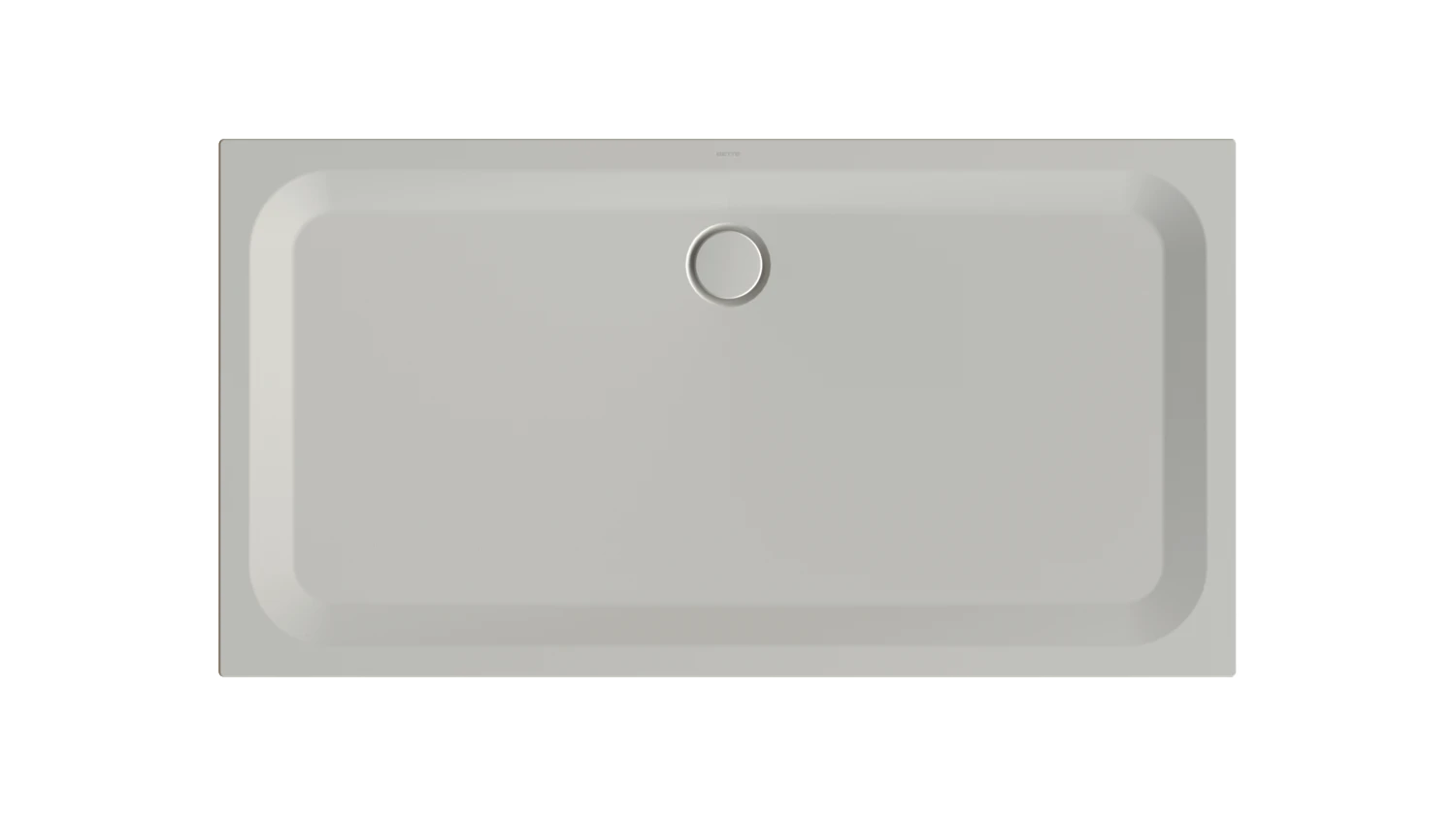 Bette rechteck Duschwanne „BetteUltra“ 170 × 90 cm in Silver