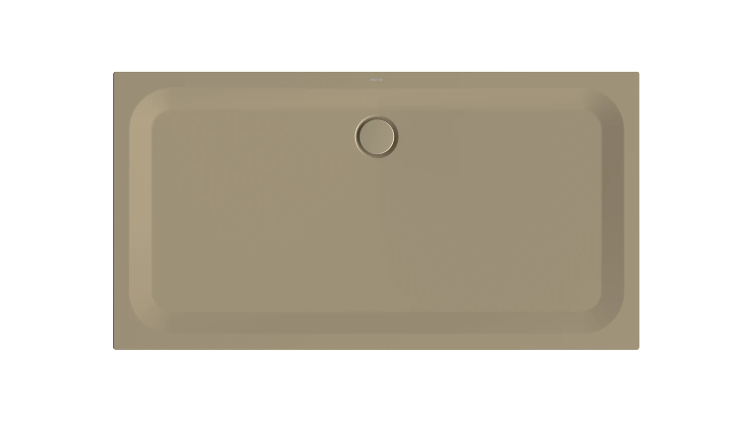 Bette rechteck Duschwanne „BetteUltra“ 170 × 90 cm in Hazel