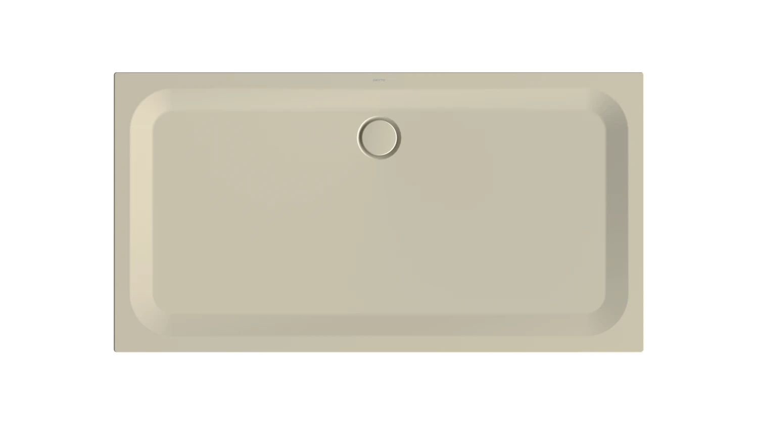Bette rechteck Duschwanne „BetteUltra“ 170 × 90 cm in Beige