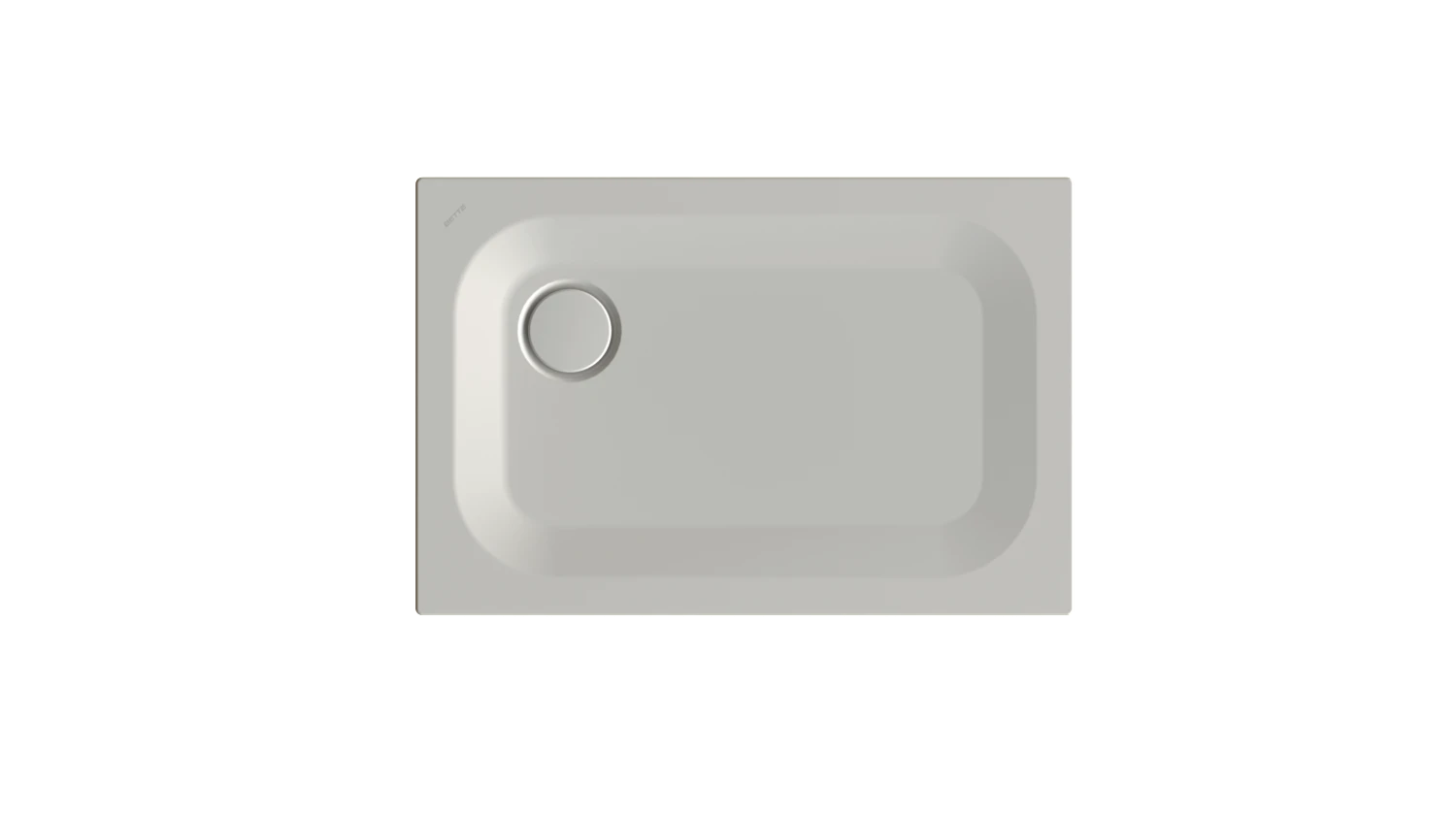 Bette rechteck Duschwanne „BetteUltra“ 90 × 60 cm in Silver