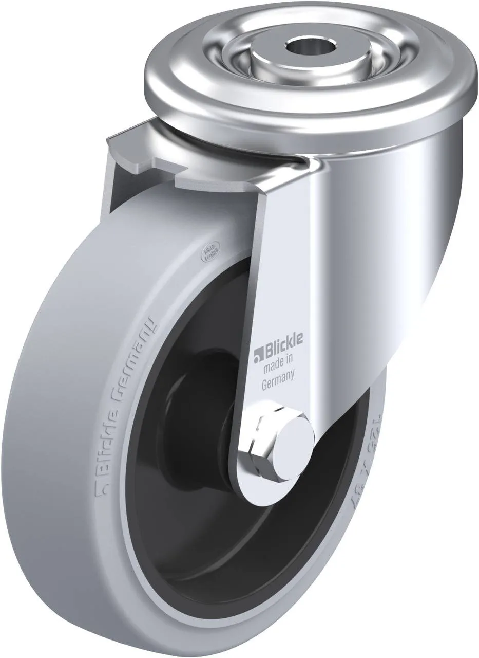 Blickle 641324 Lkr Poev 125 R Sg Lenkrolle 125mm Tragfähigkeit 250kg B-Ware