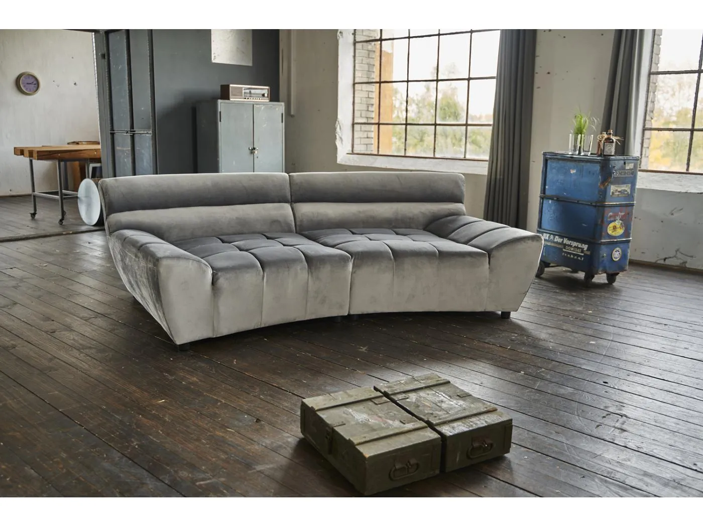 Big - Grau Webstoff - SETO