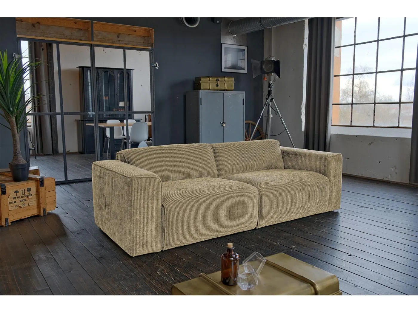 Sofa - Beige Cord - NELE