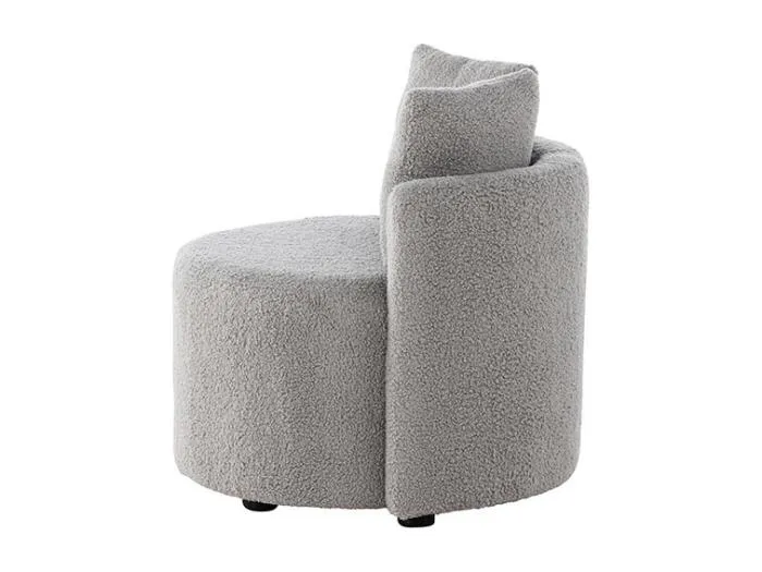 Kelso Sofa für Kinder Teddy grau.