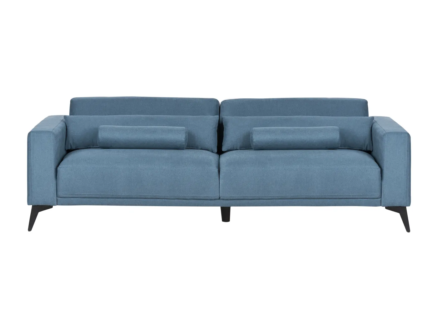 Sofa ANGE Stoff Blau 3-Sitzer