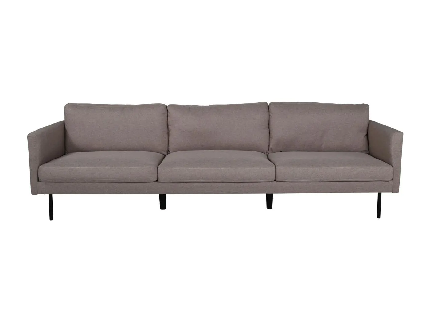 Zoom Sofa 3 Personen braun.