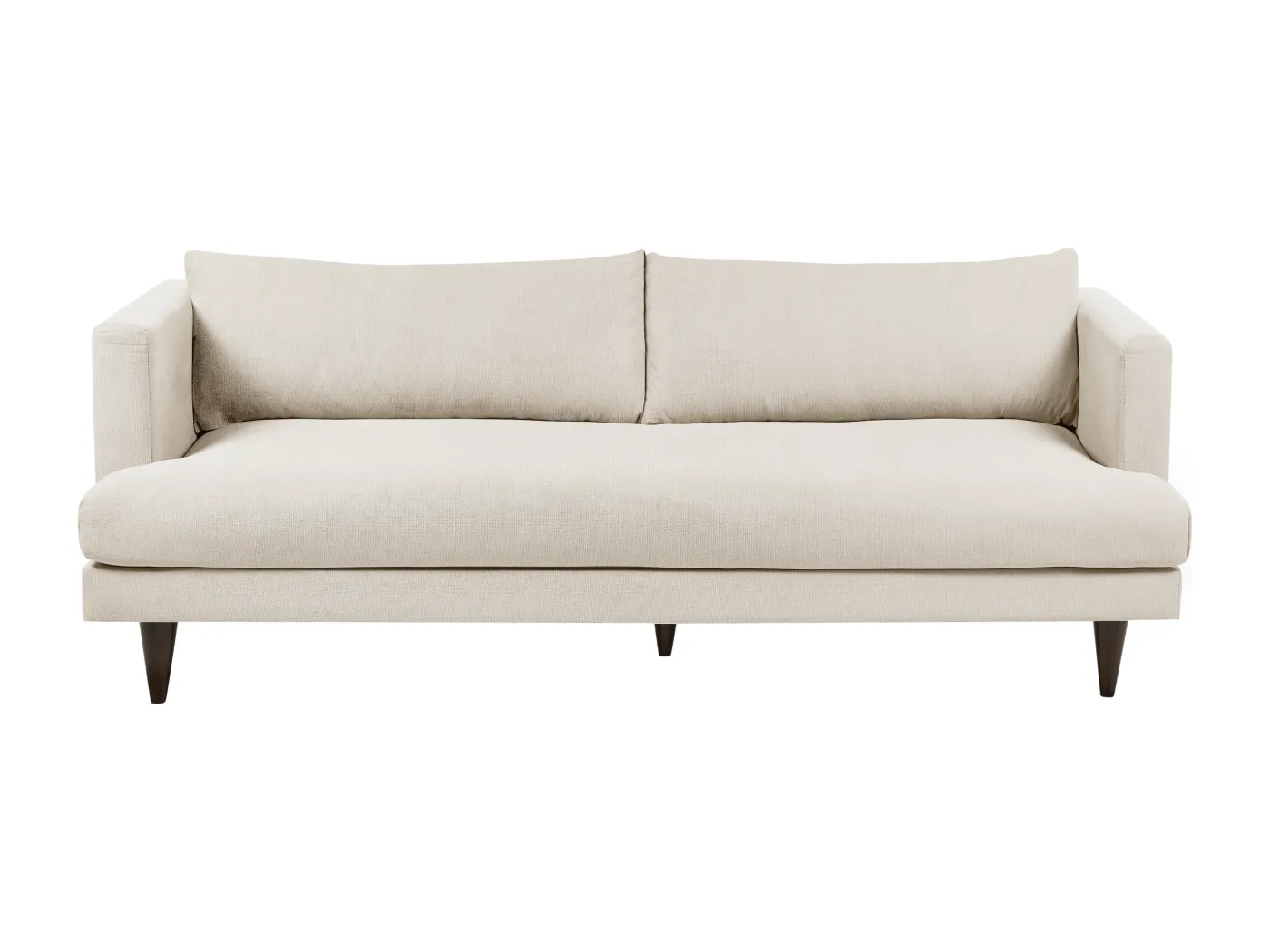 Sofa JARPEN Stoff Hellbeige 3-Sitzer