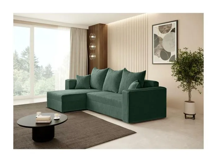 ECKSCHLAFSOFA Hamlet L Grün