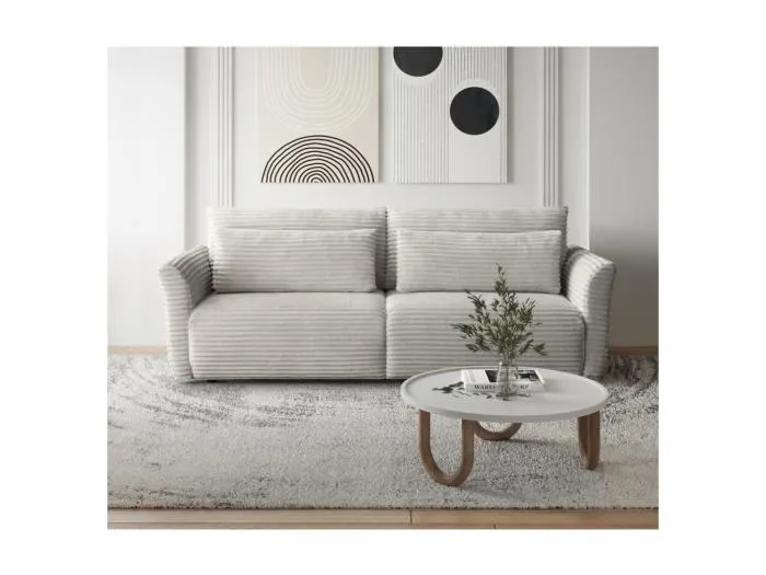 SCHLAFSOFA Samir 3-Sitzer beige