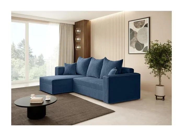 ECKSCHLAFSOFA Hamlet L Dunkelblau