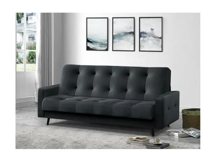3-SITZER Schlafsofa Nancy Bis dunkelgrau