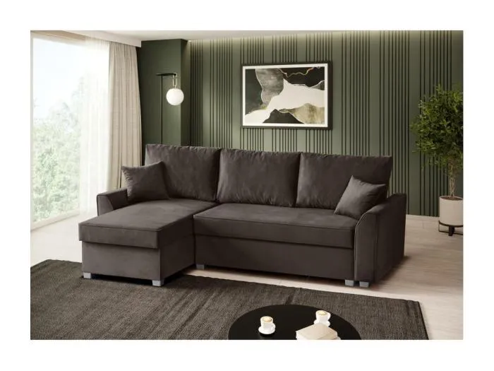 ECKSCHLAFSOFA Teramo braun
