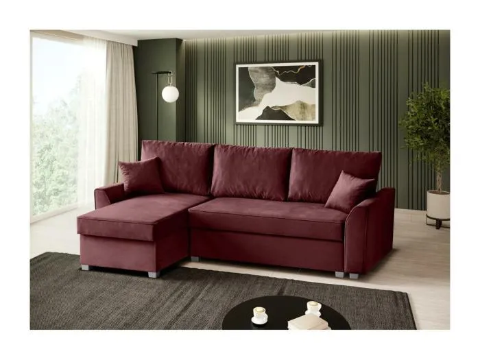 ECKSCHLAFSOFA Teramo rot