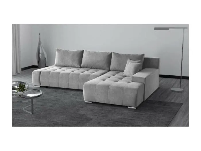 ECKSCHLAFSOFA Draco L Grau