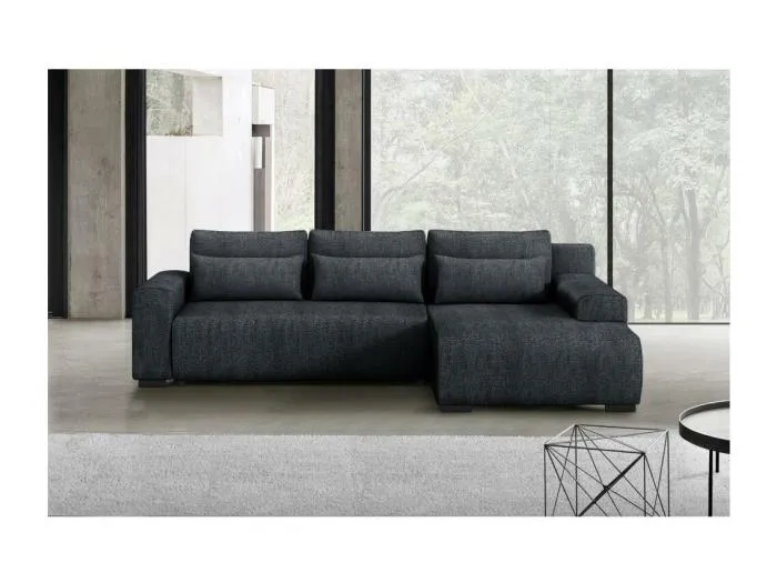 ECKSCHLAFSOFA Benny anthrazit rechts