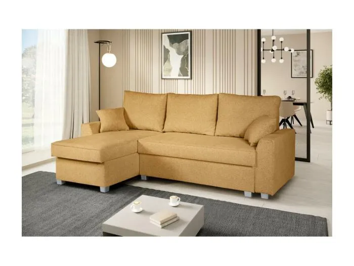 ECKSCHLAFSOFA Teramo gelb