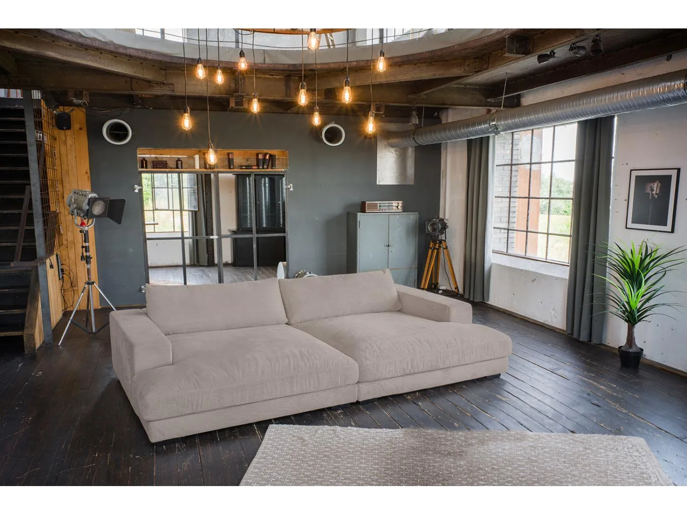 Bigsofa - Taupe Cord - MADELINE