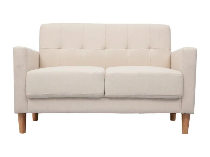 2-er Designer-Sofa MOON beige