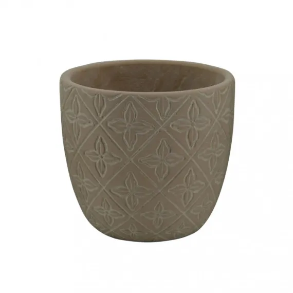 Dekorierte Vase PANSE' mittel