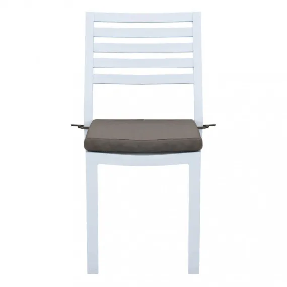 Aluminiumstuhl mit Kissen FORMENTERA