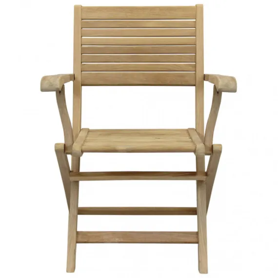 Klappbarer Gartensessel aus Teakholz MIRAGE