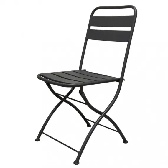 Klappstuhl aus Metall für den Außenbereich BRISTOL
