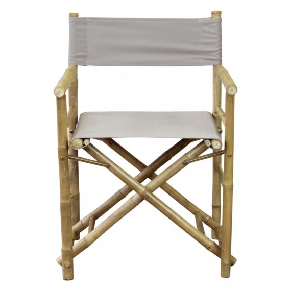 Klappbarer Regiestuhl aus Holz und Stoff MOJITO