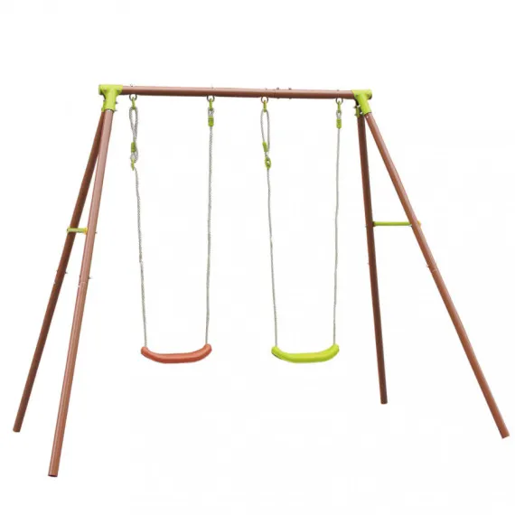 Doppelschaukel für Kinder aus Stahl Minnie