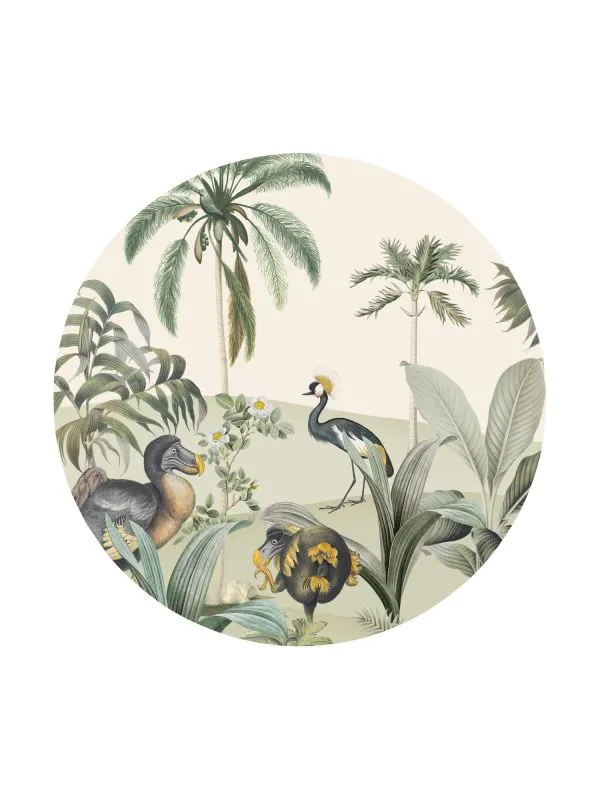 Creative Lab Amsterdam Dodo Oasis Tapete Rund