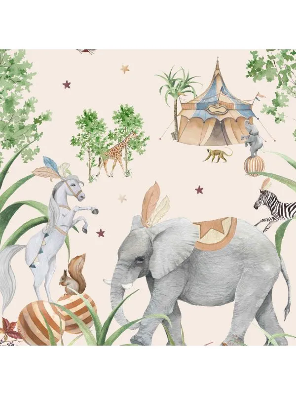 Creative Lab Amsterdam Elephant Setting Tapete