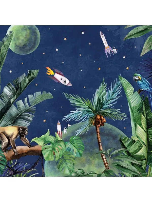 Creative Lab Amsterdam From Jungle To Space Tapete