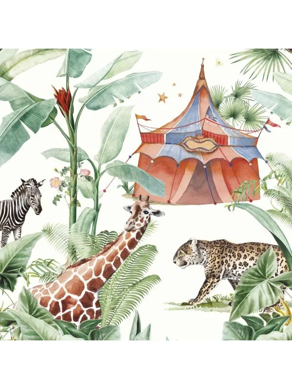 Creative Lab Amsterdam Jungle Circus Tapete