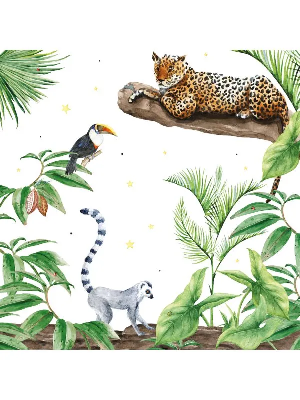 Creative Lab Amsterdam Jungle Tiger Tapete