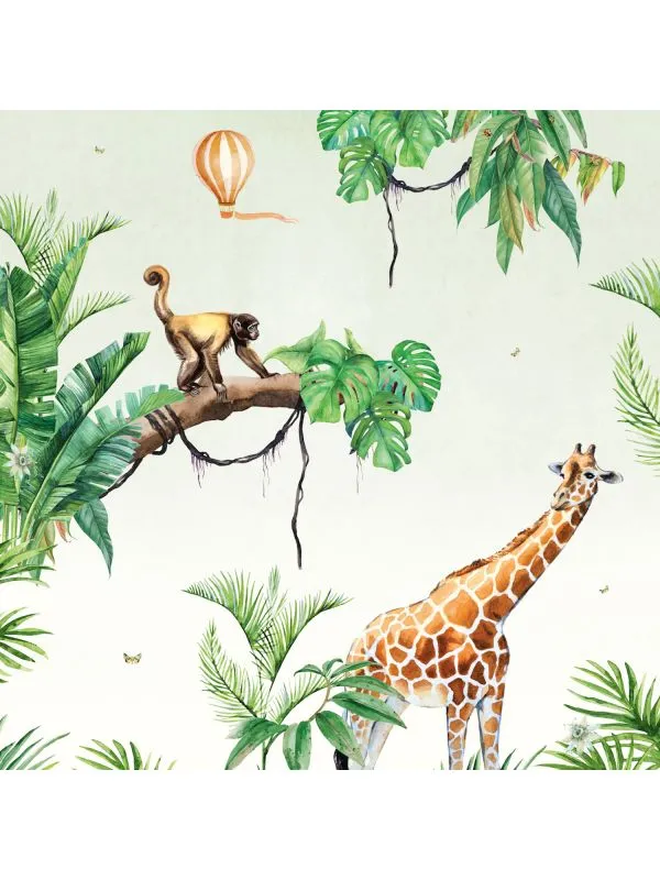 Creative Lab Amsterdam Monkey Jungle Tapete