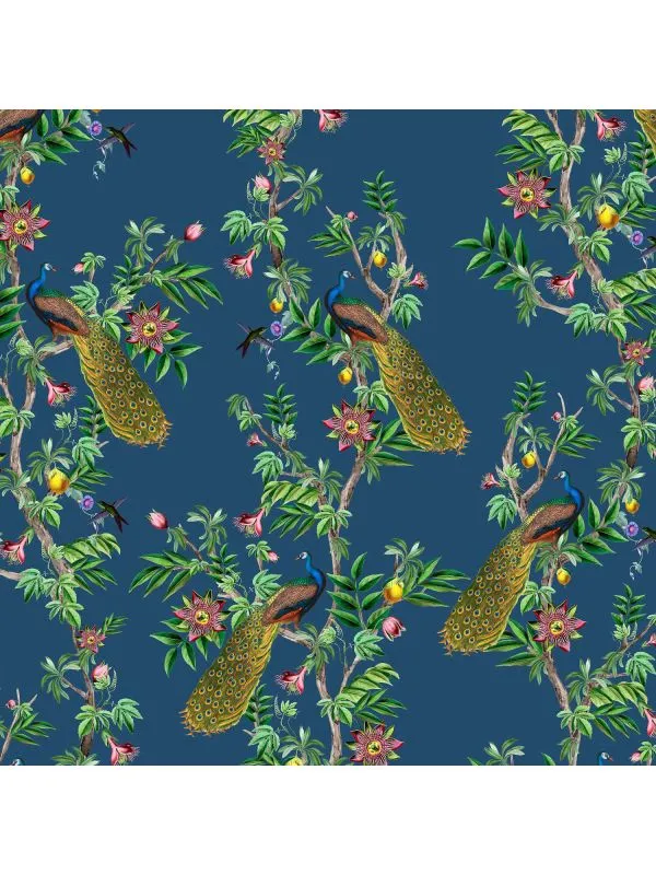 Creative Lab Amsterdam Passion Peacock Tapete