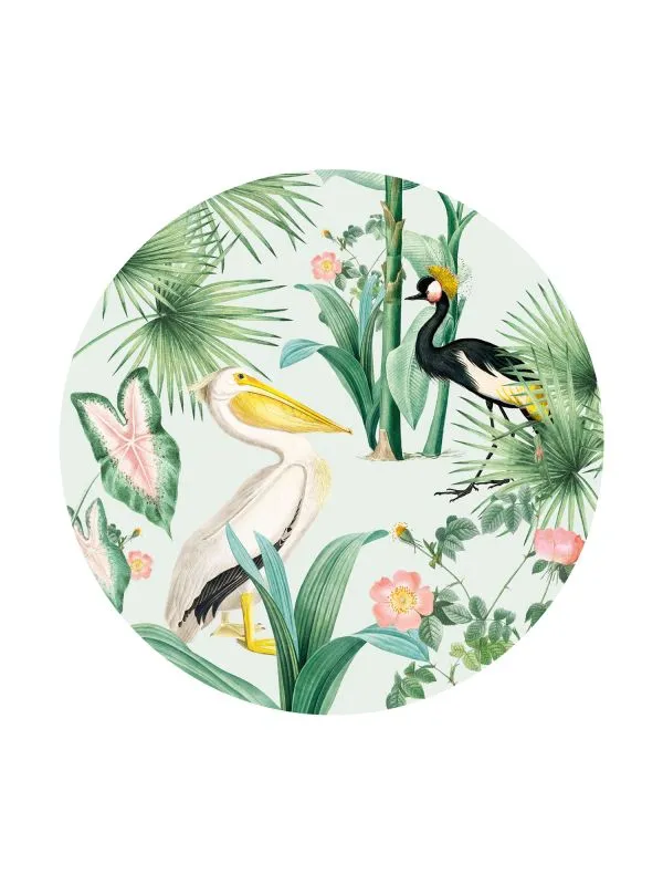 Creative Lab Amsterdam Pelican Tapete Rund