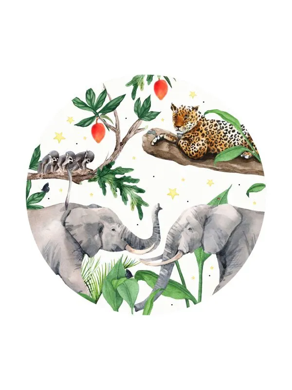 Creative Lab Amsterdam Ravi Tapete Rund