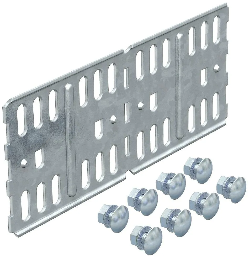 Obo Bettermann Längs  Und Winkelverbinder Rlvl 85 Montagezubehör Metall 10 St.   B-Ware