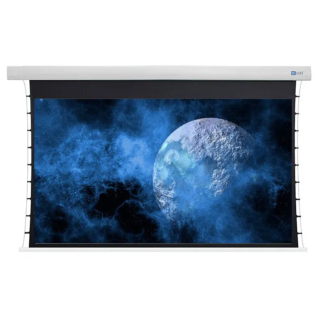 DELUXX Cinema Hochkontrastleinwand Tension 203 x 114cm, 92" - DARKVISION