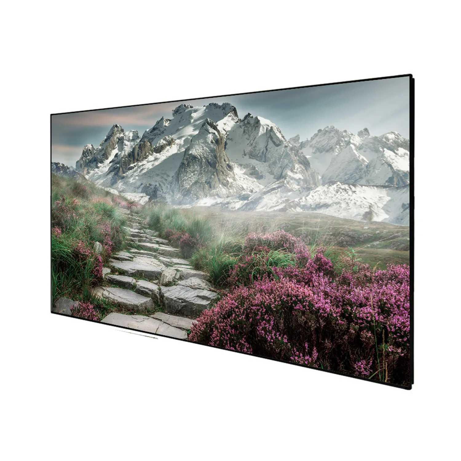 DELUXX Cinema Rahmenleinwand SlimFrame 332 x 186cm, 150" - SOUNDVISION