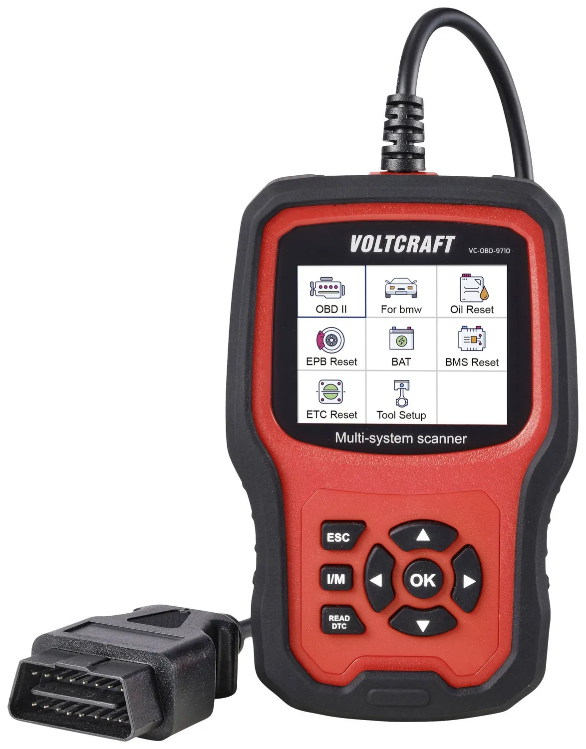 Voltcraft Vc Obd 9710 Obd Ii Diagnosetool Vc 14616100 Kfz Messgerät Messgerät B-Ware